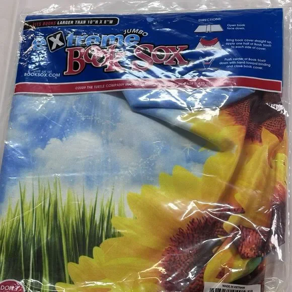 It's Academic, NFL & Vtg Book Sox Stretchable Shrink to Fit Book Covers lot of 5 - Picture 13 of 14